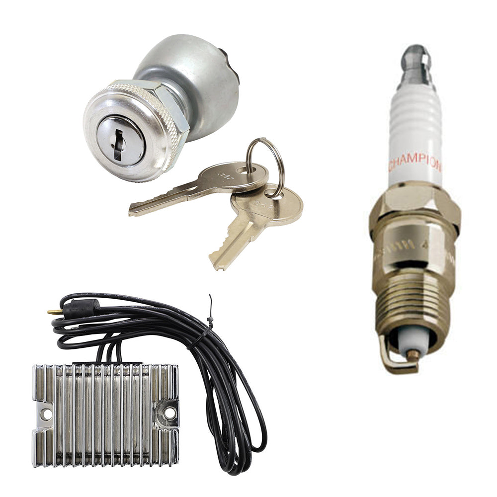 Chopper and bobber batteries, battery boxes, spark plug wire