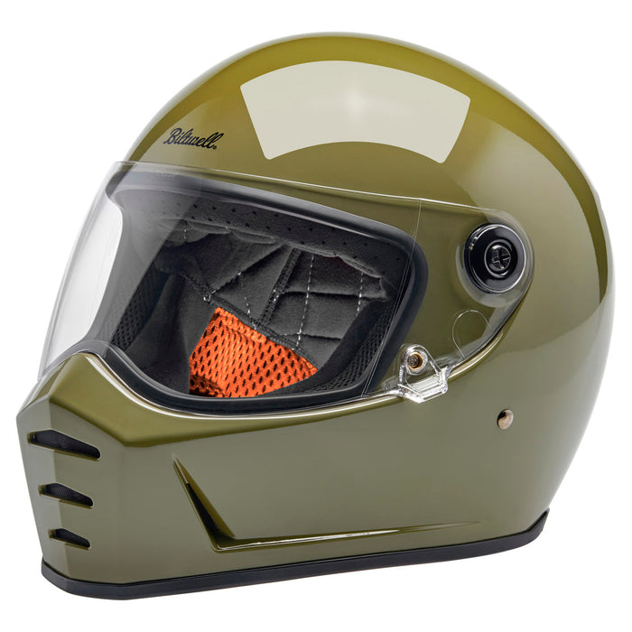 Biltwell - Lane Splitter ECE R22.06 Helmet-Gloss Olive Green