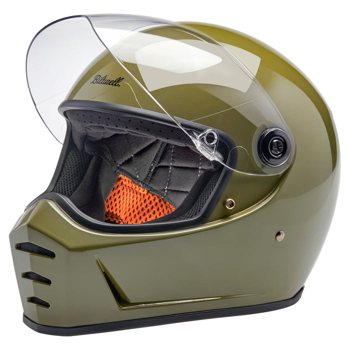 Biltwell - Lane Splitter ECE R22.06 Helmet-Gloss Olive Green