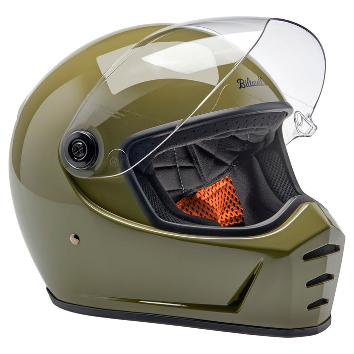 Biltwell - Lane Splitter ECE R22.06 Helmet-Gloss Olive Green