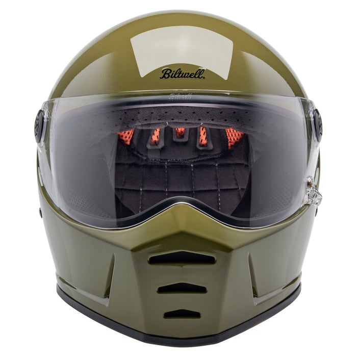 Biltwell - Lane Splitter ECE R22.06 Helmet-Gloss Olive Green