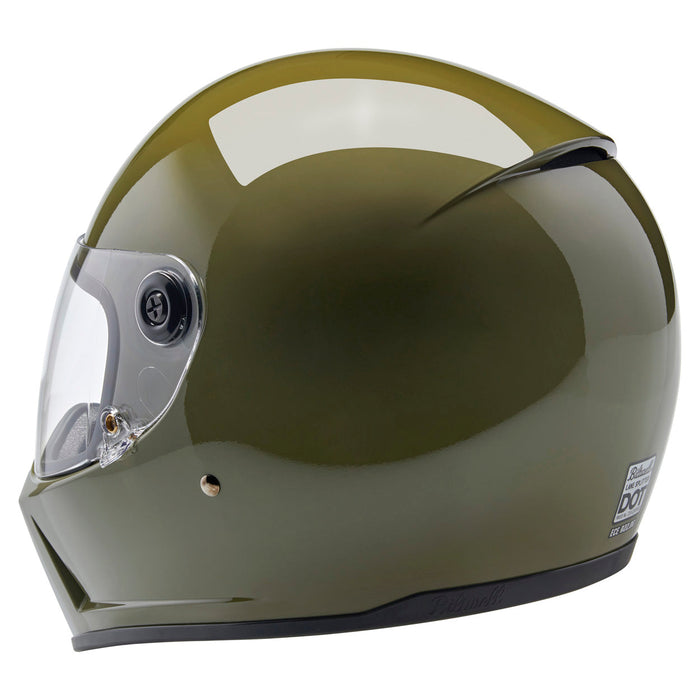 Biltwell - Lane Splitter ECE R22.06 Helmet-Gloss Olive Green