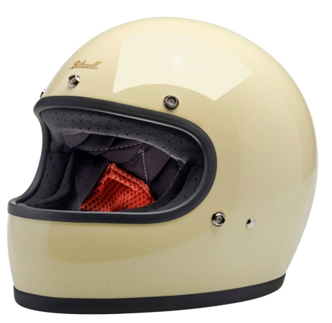 Biltwell - Gringo ECE R22.06 Helmet - Gloss Vintage White