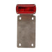 Box Chopper Tail Light Weld-On License Plate Bracket - Vertical