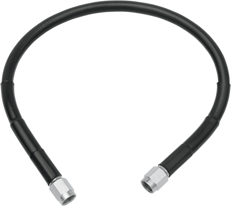 DRAG SPECIALTIES Universal Brake Line - Black - 12" 812-BLK