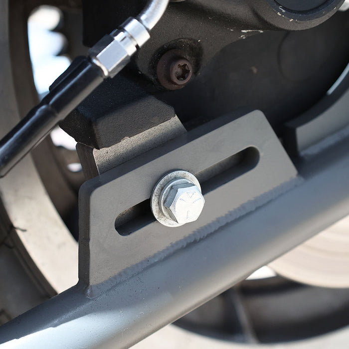 brake caliper bracket on bike