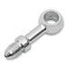 Chrome Steel Banjo Fitting 3/8"/10MM - Straight