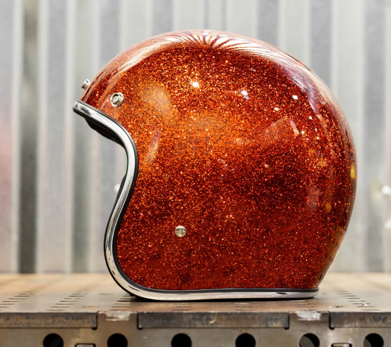 Biltwell - Bonanza Helmet - Megaflake Rootbeer