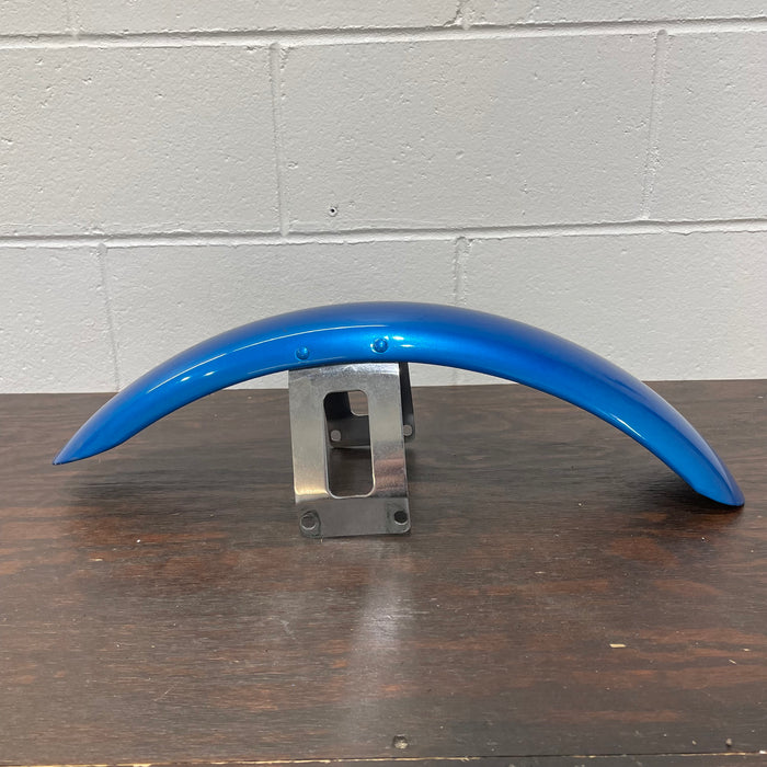 USED - 41MM Wide Glide Front Fender- Blue