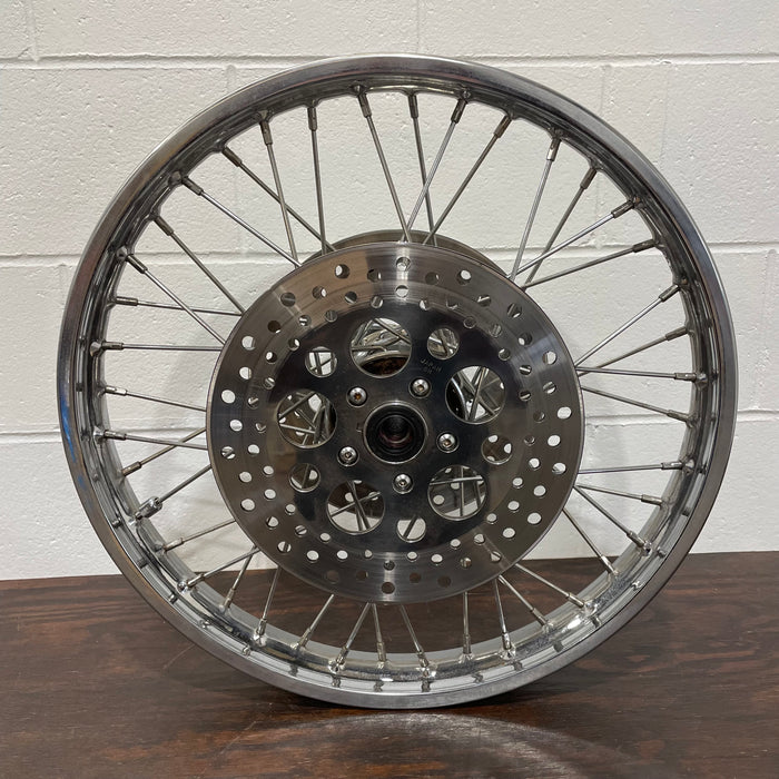 USED - 21" Dual Disk Wide Glide Front Wheel With Rotors