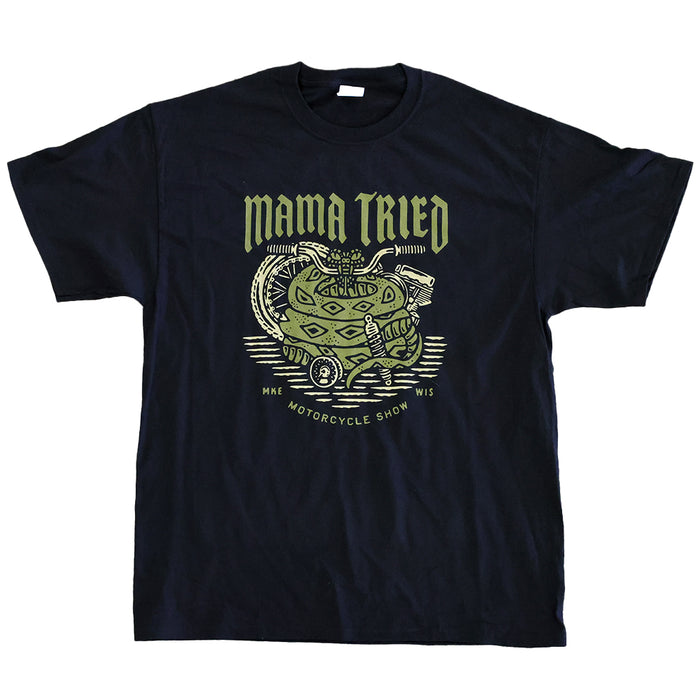 Mama Tried Snake Bite T-Shirt - Black