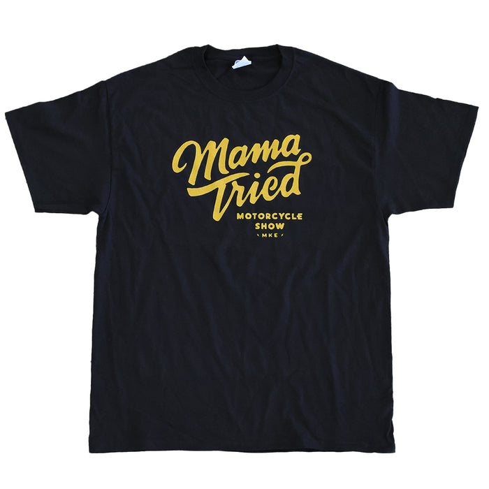 Mamma Tried O.G. Logo T-Shirt - Black