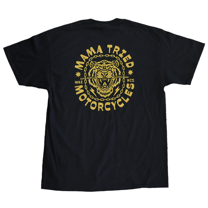 Mama Tried Tiger Chains T-Shirt - Black