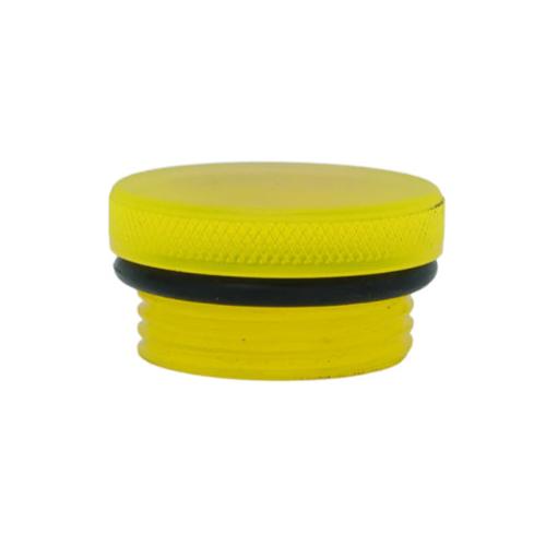 Yellow Flat Top Cap