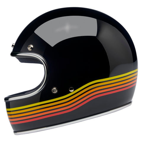 Biltwell - Gringo Helmet - Gloss black Spectrum