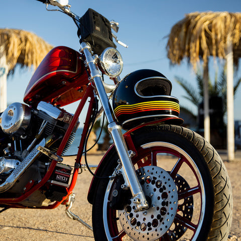 Biltwell - Gringo Helmet - Gloss black Spectrum