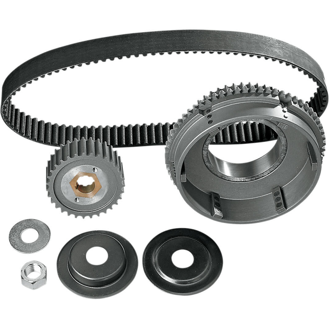 BDL 8mm 1.5 wide Primary Belt Drive Kit for Shovelhead Panhead Knuc Throttle Addiction