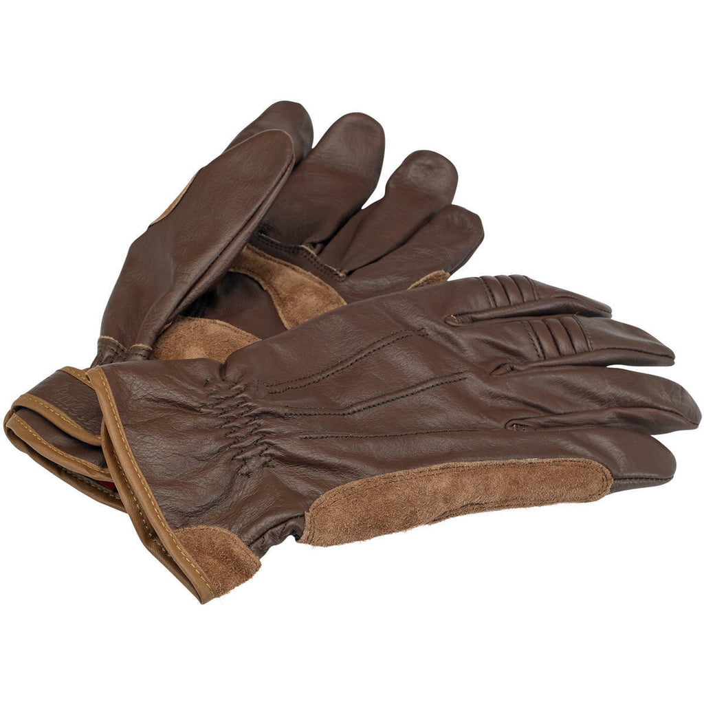 Biltwell - Work Gloves - Chocolate Brown — Throttle Addiction