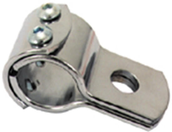 Universal Chrome Frame Clamp - 1.25"