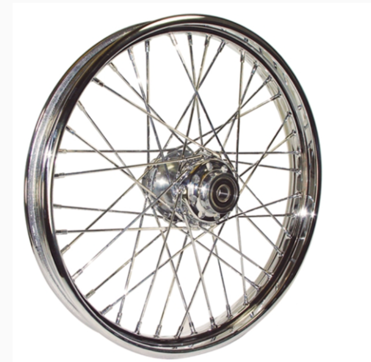 21 x 2.15 Harley Spoke Wheel FXST 00 06 FXDWG 00 05 Chrome