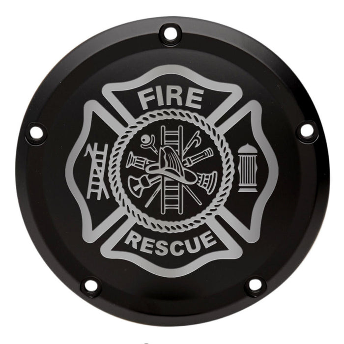 Harley Derby Cover "Fire and Rescue"