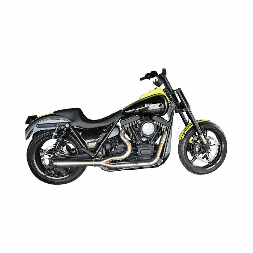 Trask Assault 2 Into 1 Stainless Exhaust For Harley FXR 1984